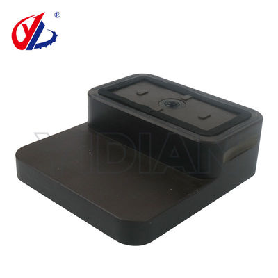 132 * 75 * 48 MM Brown CNC Vacuum Cups Biesse Cnc Router Vacuum Pods Half Size