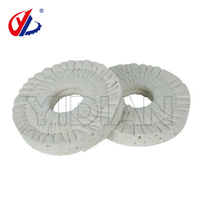 Roue de polissage en coton 150*50*20 pour machines à bandes de bordure