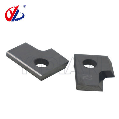 Lames de grattage pour le travail du bois 14,6 × 11,6 × 2-35 ° pour machine à plaquer les chants CEHISA