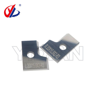 20X15.8X2mm Lampe indexable au carbure de tungstène / Lampe à gratter à bande de bord CEHISA
